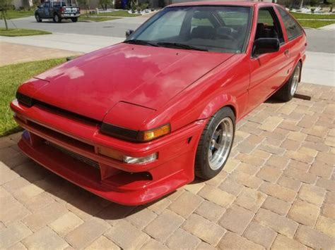 Ae86 for sale florida. 38 toyota e80 ae86 used on the parking, the web’s fastest search for used cars. ? ... 1986 toyota ae86 corolla gts manual for sale by owner. 30/04/2024. UNITED ... 