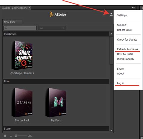 Aejuice pack manager download. .  ...
