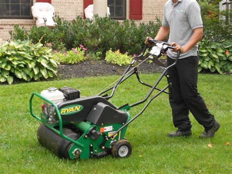 Aerated lawn. Hines Property Preservation charges $150 to aerate, seed and fertilize up to 5,000 square feet of lawn. Below is a breakdown of the national average cost for lawn mowing: Less than 1,000 sq ft. $463. 1,000 - 5,000 sq ft. $493. 5,000 - 10,000 sq ft. $507. 10,000 - 15,000 sq ft. 