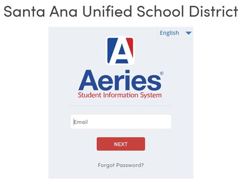 Santa Ana Unified School District. Forgot Pa