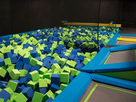 Aero trampoline. A new trampoline park has emerged in Woonsocket, and this one will send everyone into the stratosphere, figuratively if not literally. Aero, located at 1500 Diamond Hill Rd. in the Walnut Hill Plaza, has several features that I haven’t seen at the other trampoline parks. The first of these features 