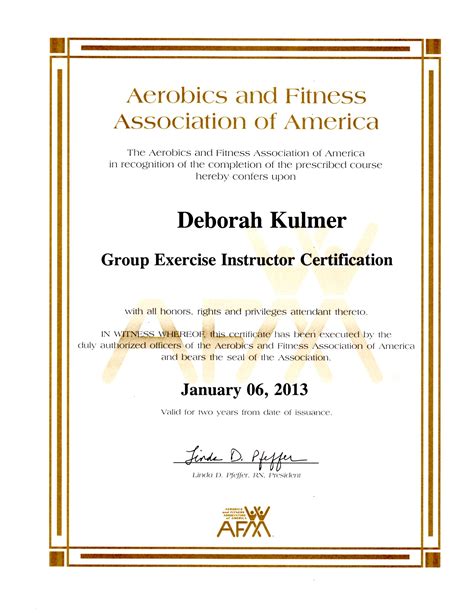 Aerobics Instructor Certification Online