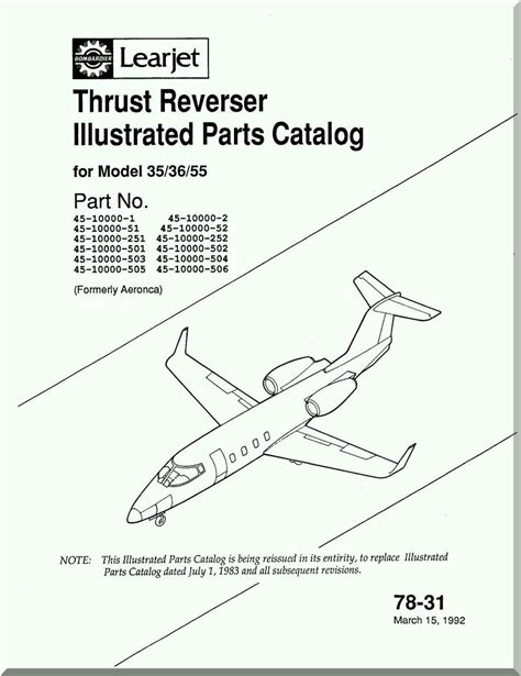 Aeronca thrust reverser maintenance manual learjet 35. - Ford new escort 1975 autobook the autobook series of workshop manuals.
