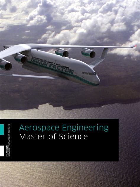 Aerospace engineering. Der Studiengang M.  Aerospace Engineering bietet eine englischsprachi...