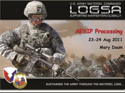 Aesip army login. As of Feb. 1, the Department of the Army approved the re-designation of the Logistics Support Activity, LOGSA, to the Logistics Data Analysis Center, LDAC. Along with the name change, LDAC has ... 