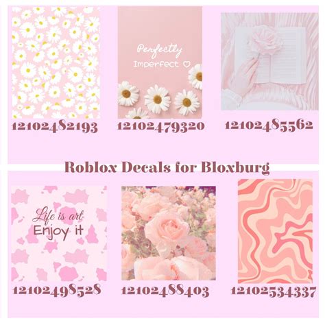Aesthetic Id Codes Roblox