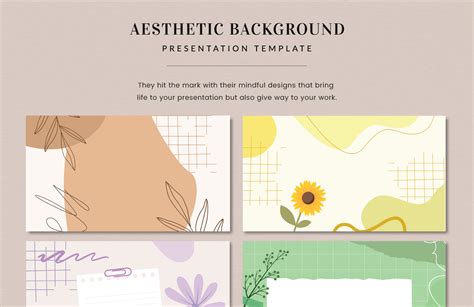 Aesthetic Slides Templates