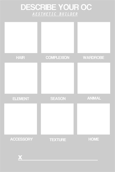 Aesthetic oc template copy and paste. Explore a hand-picked collection of Pins about blank OC Templates on Pinterest. 
