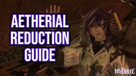 Aetherial reduction ffxiv. Things To Know About Aetherial reduction ffxiv. 