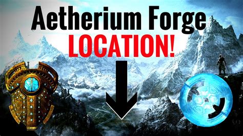 With Dawnguard installed, a tower can be raised after finding all four Aetherium Shards during Lost to the Ages. It gives access to the Aetherium Forge. Notes . One corundum ore vein is located east of the circular area. Without Dawnguard installed the ruins will respawn every 10 days, or 30 if you clear it. . 
