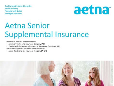 Aetna Senior Supplemental Insurance Effective 9/17/12 …