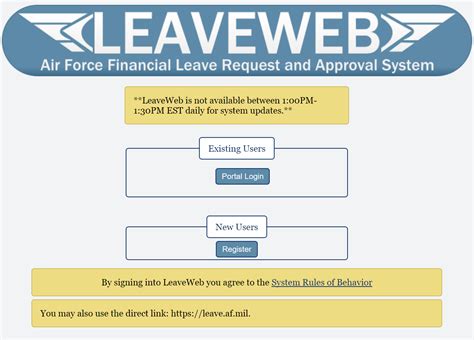 Af leave web. LeaveWeb is used by all active duty Air and Space Force members to request, approve, and process military leave requests. Some of the key features of LeaveWeb 4.0 are as … 