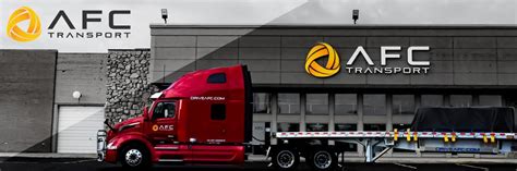 Afc transport. Founded 10 years ago in the Chicago-area, AFC Transport has grown into a nationwide-hauling operation currently serving more than 100 customers, including 15 Fortune 500 companies and is a ... 
