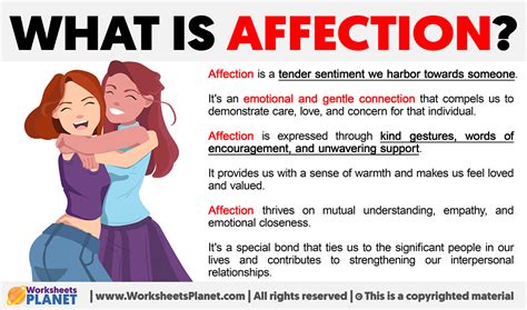 Affectionate meaning