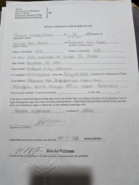 Affidavit of competency to marry japan. .  We guide you through obtaining...