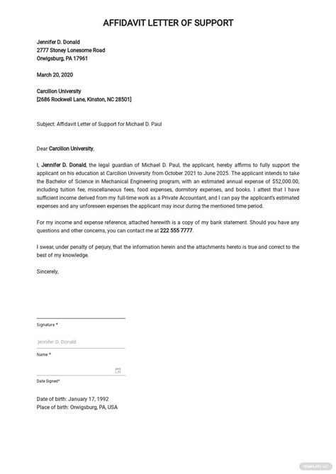 Affidavit of support letter for marriage sample. During the visa interview, applicants will be required to present evidence that they will not become a public charge in the United States. 