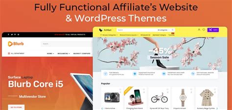 Affiliates Website Templates