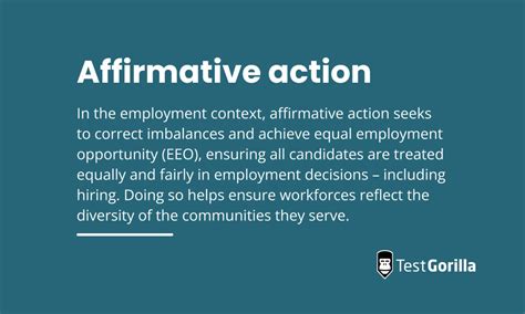 Affirmative action refers to a