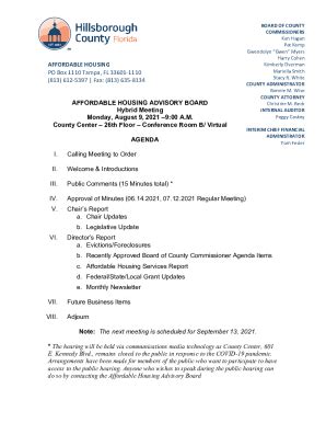 Affordable Housing Advisory Committee - Indian River County, …