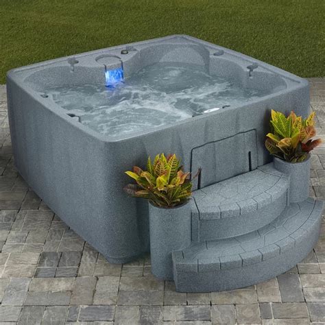 Affordable hot tubs. Pros of inflatable hot tubs . Cheap to buy ; Range of price points and quality options to suit different budgets ; Easy to set up and use ; Quick to inflate and deflate ; Pack away when not in use ; Equipped with the hot tub basics – adjustable water temperature, jets, bubbly water, a place to splash around or relax . Cons of inflatable hot tubs 