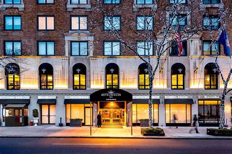 Affordable hotel in manhattan. Millennium Hotel Broadway Times Square. 145 W 44th St, New York, NY. Free Cancellation. Reserve now, pay when you stay. 0.08 mi from Times Square. $134. per night. Mar 31 - Apr 1. A 24-hour gym is featured at this hotel, along with free WiFi in public areas and limo/town car service. 