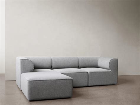 Affordable modular sofa. HONBAY has many different styles of 3-seat or 4-seat convertible sectional sofa with storage chaise to meet your requirements. And customizable modular sofa allows various layout configurations, you could design and choose to add or apart other parts. Made of sturdy wooden frame and high quality, comfortable fabric. 