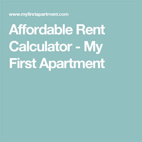 Affordable rent calculator. This rent calculator will help you estimate the monthly rent you can afford, given your current income and expenses. Rent affordability calculator online - free and easy to … 