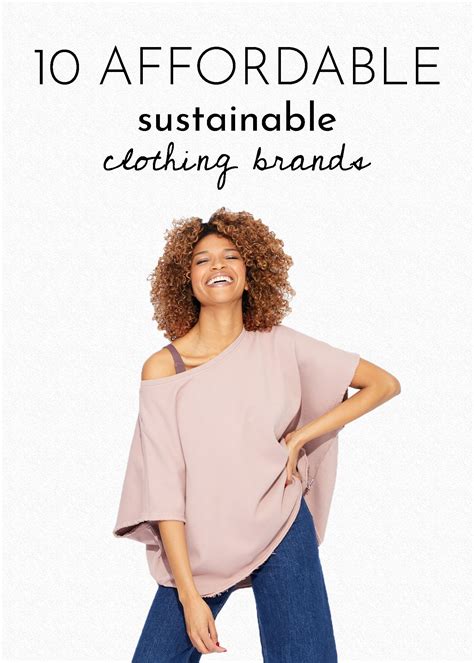 Affordable sustainable clothing. The low prices of fashion don't accurately reflect the actual cost. The environmental and social impacts are profound –from pollution to poor working conditions ... 