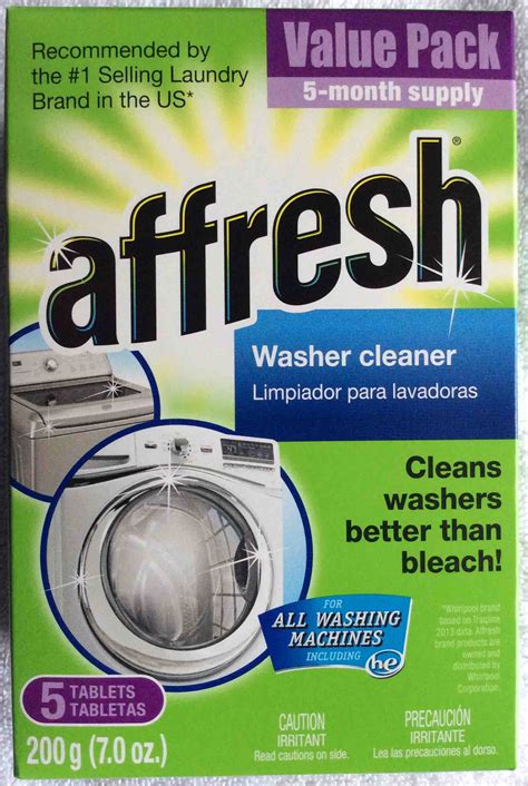 Cleaning Washers with affresh® - Produc