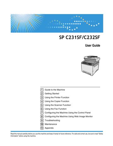 Aficio spc231sf aficio spc232sf service manual parts list. - Sulle tracce di giuseppe bastiani da macerata.