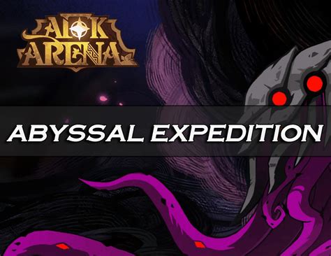 Afk abyssal expedition