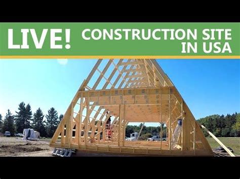 Aframe Kit Home Building Process TRIO 150 in Minnesota YouTube