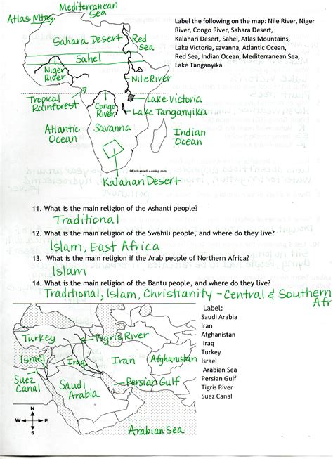 Africa unit test study guide answers. - Monster walter dean myers study guide answers.