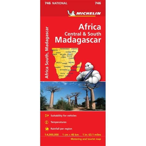 Download Africa Central And South Map Michelin National Map By Guides Touristiques Michelin