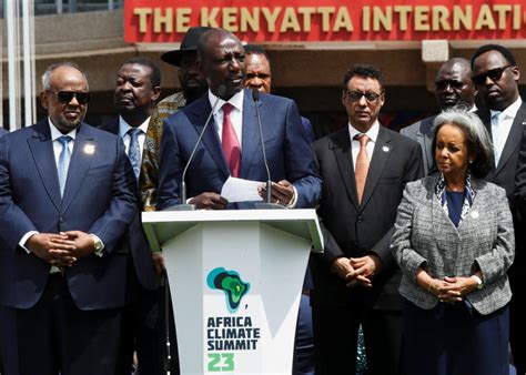 African Climate Summit issues unanimous call for world leaders to support global tax on fossil fuels