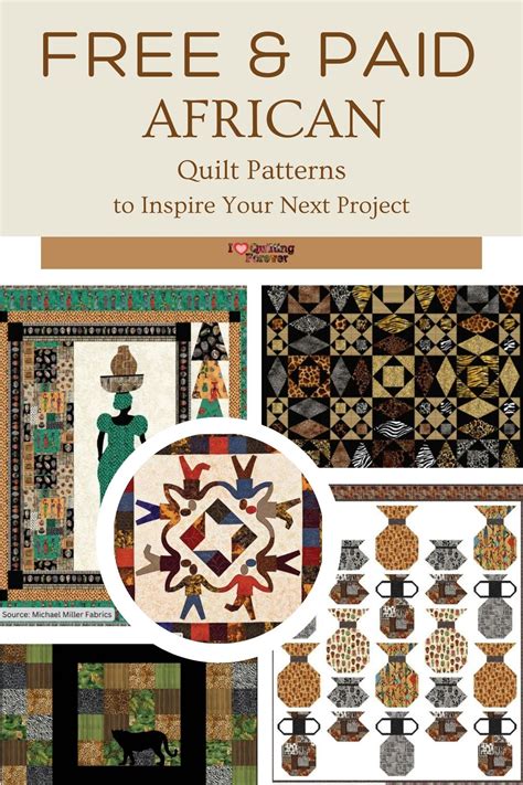 African Quilt Patterns Free Patterns
