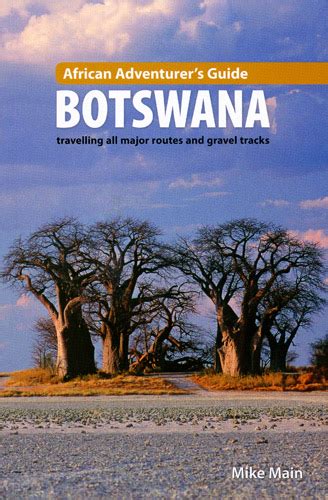 African adventurers guide to botswana by michael main. - 1990 mazda miata factory service manual.