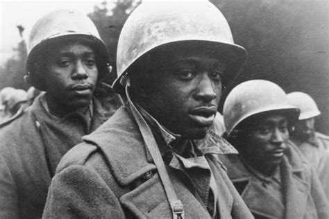 United States portal; World War II portal; This category is for African American civilians and military personnel who served during World War II, as well as for battles and events that featured or significantly impacted African Americans, black units and military organizations, and similar articles.. 