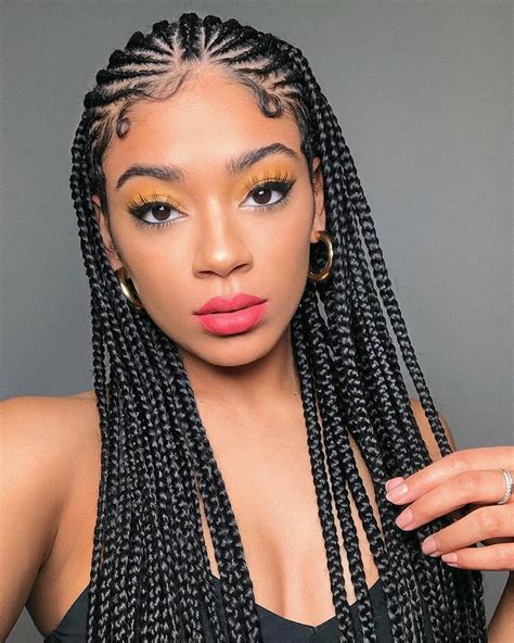 African hair styles braids. When ombre braids first became popular, it was normal practice to attach brighter colored extensions to the tails of dimmer extensions. While this style is still popular in Nigeria and Africa, there are now ready-made ombre hairstyle attachments that can be utilized with a range of Nigerian hairstyles. 6. Twin Braids. 