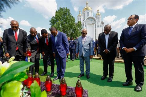African leaders visit Russia to discuss their peace plan with Putin, after Ukraine trip