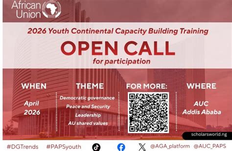 African union continental capacity building programme.  We sincerely th...