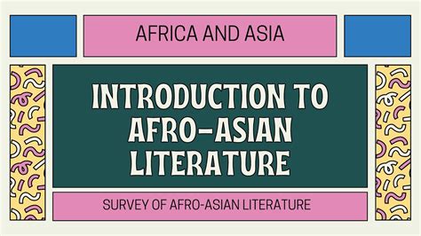 Afro Asian Lit 2