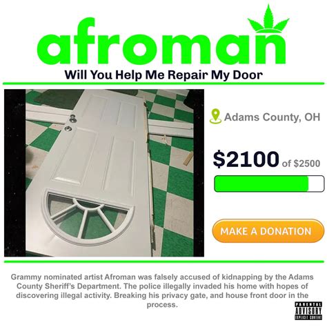 Afroman will you help me repair my door. .  <a href=https://museumsvu.ru...