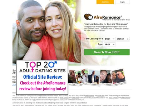AfroRomance Says… Interracial Dating Online – Find true love! This is an interracial dating services and personals site dedicated to those seeking real love. Thousands of white women and black men have been meeting on this site and created success stories of their own, not to mention the thousands of black women and white men dating and ...