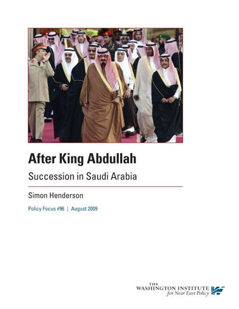 After King Abdullah PolicyFocus96