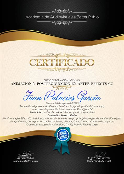 After effects curso. .  ...