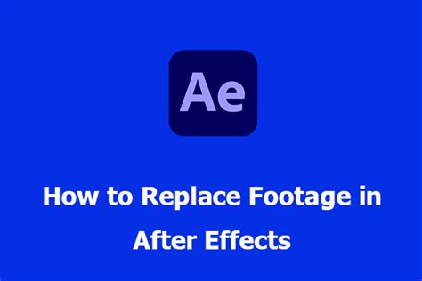 After effects replace image.  Mar 12, 2013 · I am currently working on a proje...