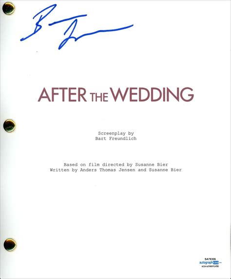 After the Wedding Screenplay Bart Freundlich
