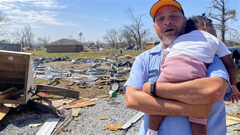 After tornado, harrowing tales of survival in Mississippi