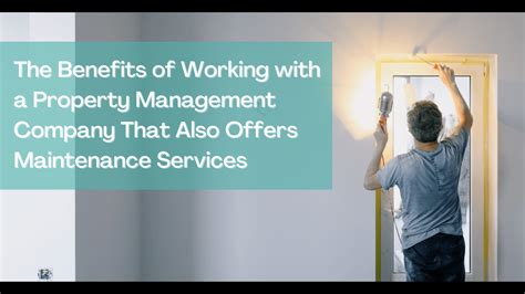 After working in property management